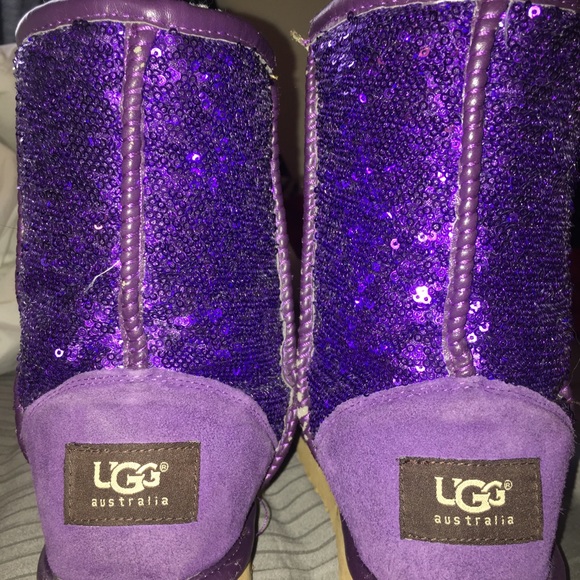 purple sequenced uggs! - Picture 3 of 4